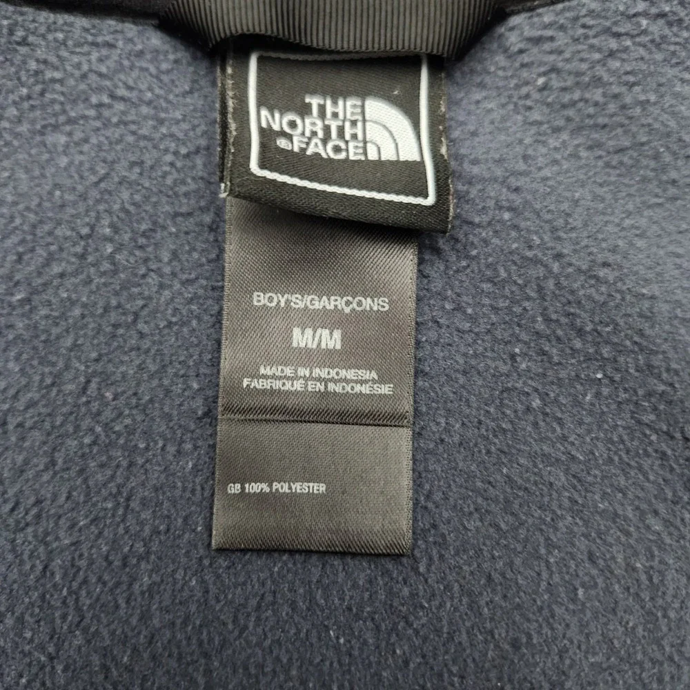 The North Face Fleece Jacket Gray‎ Youth Boys Size Medium Outdoors Explore